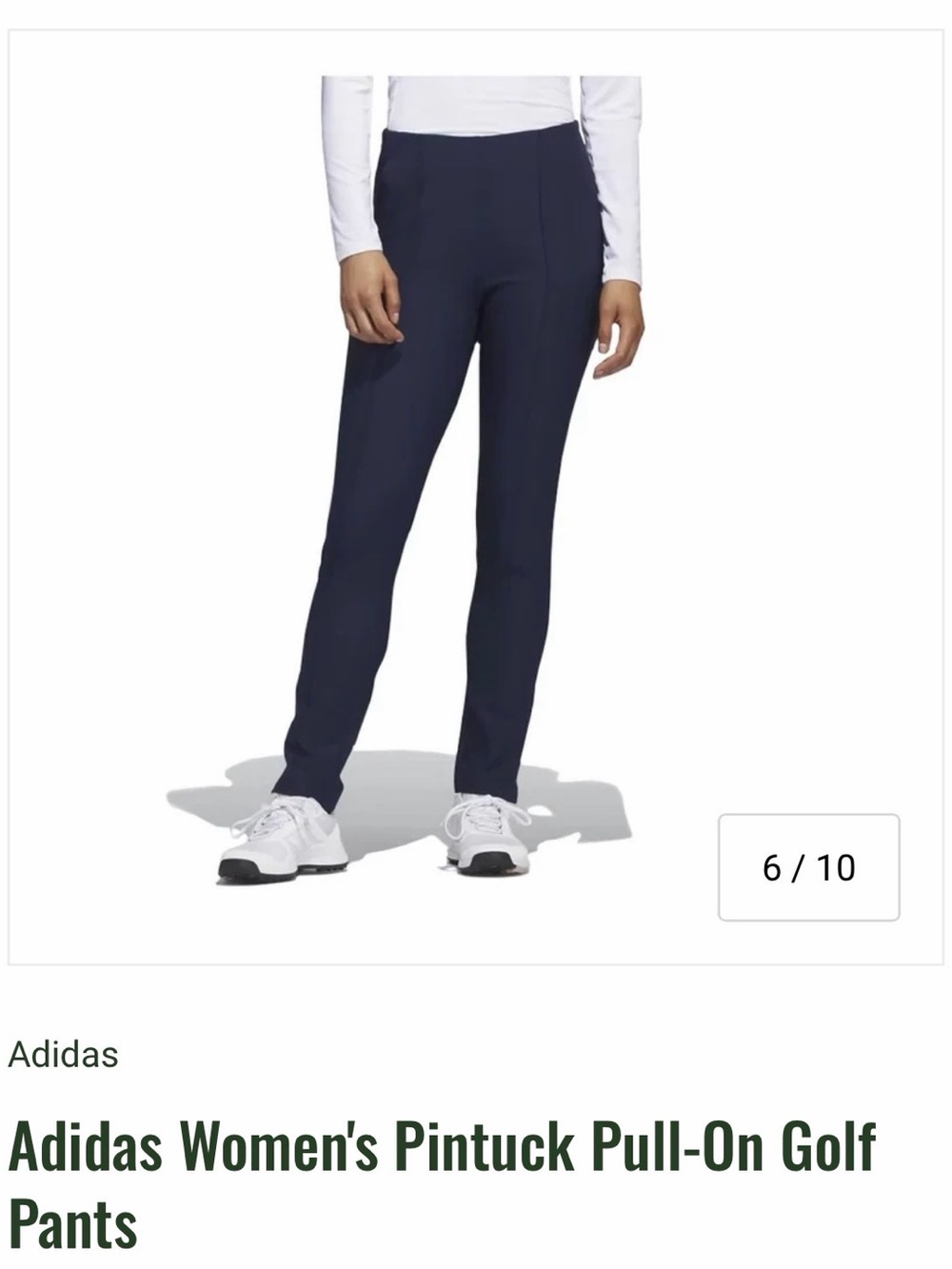 adidas Golf Pants in Blue Size XL